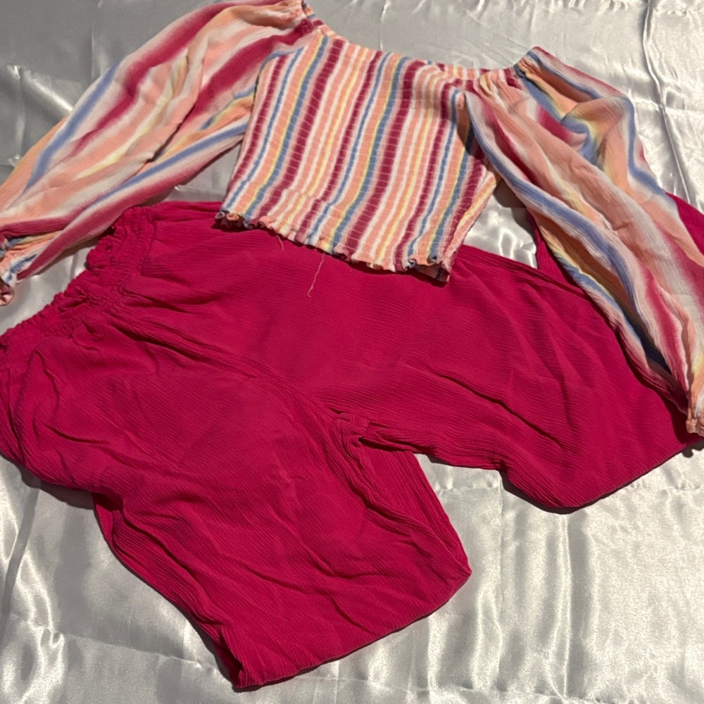 Chelsea & Violet Kids Matching Set - Multicolor and Pink